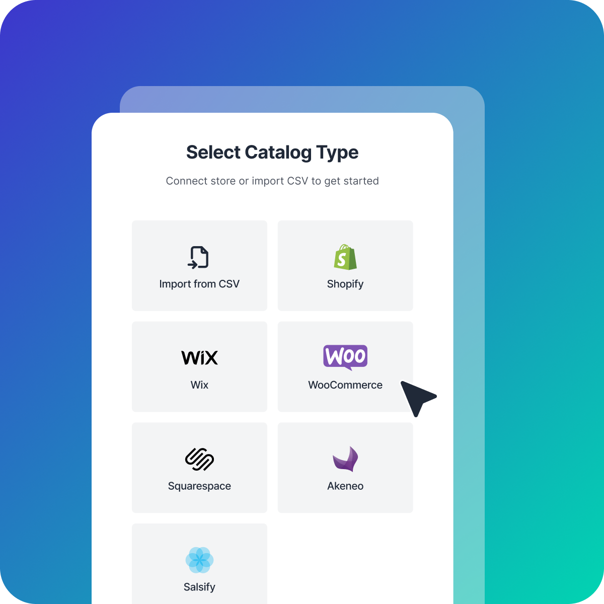 Select WooCommerce